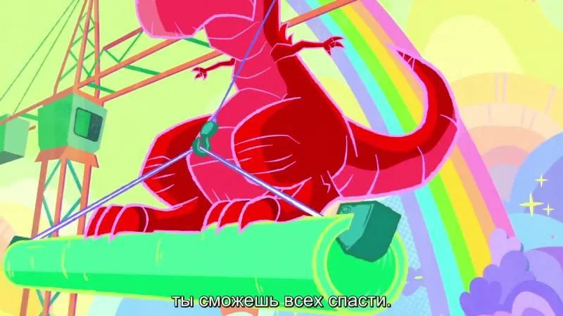 Кадры из сериала Лунная девочка и ДиноДьявол (2023)